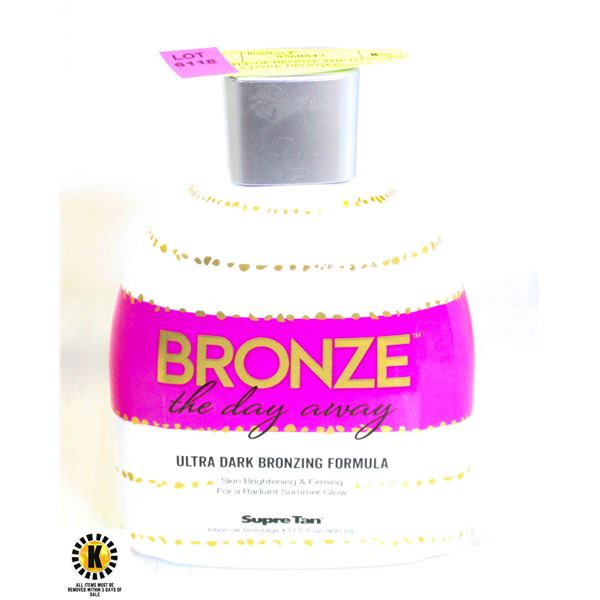 BOTTLE OF BRONZE THE DAY AWAY ULTRA DARK BRONZER