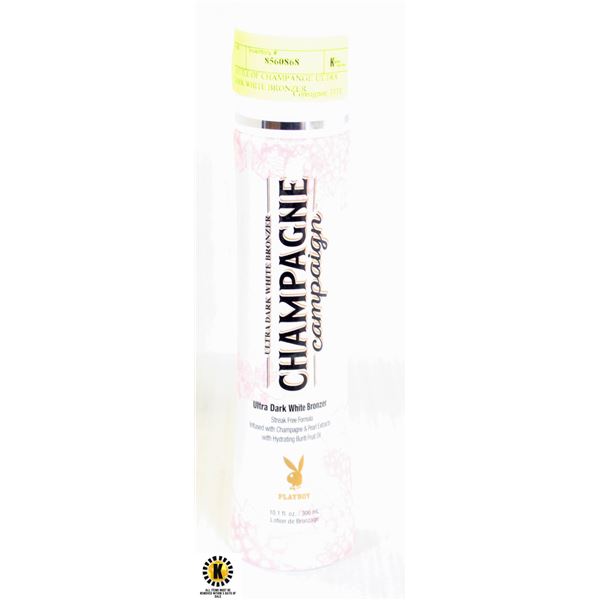 BOTTLE OF CHAMPANGE ULTRA DARK WHITE BRONZER