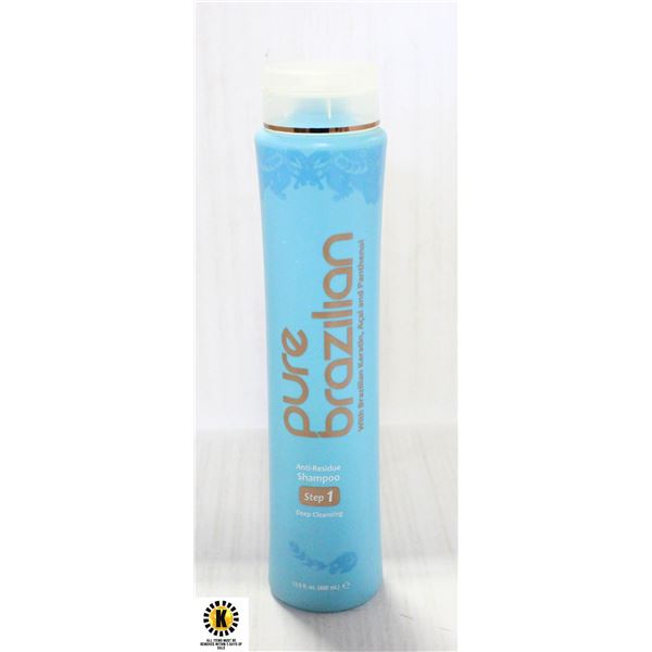 PURE BRAZILIAN ANTI RESIDUE SHAMPOO 400 ML.