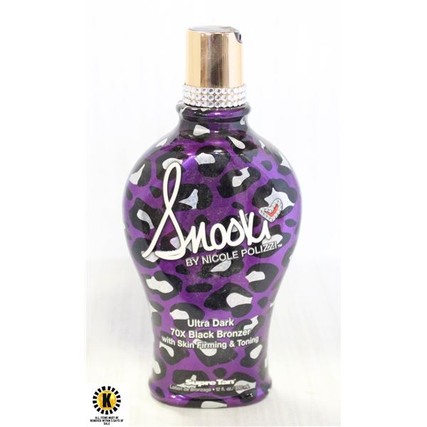 SNOOKI ULTRA DARK 70X BLACK BRONZER350 ML.