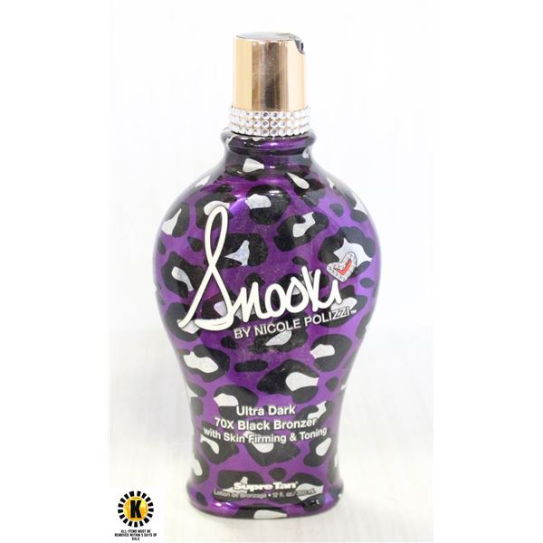 SNOOKI ULTRA DARK 70X BLACK BRONZER 350ML.