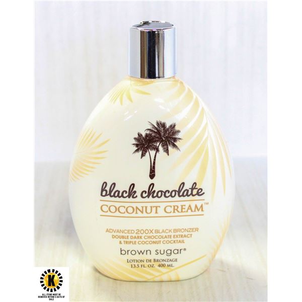 BLACK CHOCOLATE COCONUT CREAM 200X BRONZER