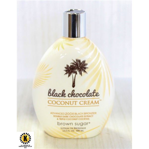 BLACK CHOCOLATE COCONUT CREAM 200X BRONZER