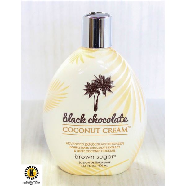 BLACK CHOCOLATE COCONUT CREAM 200X BRONZER