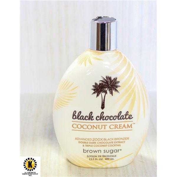 BLACK CHOCOLATE COCONUT CREAM 200X BRONZER