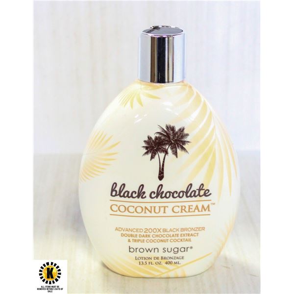 BLACK CHOCOLATE COCONUT CREAM 200X BRONZER