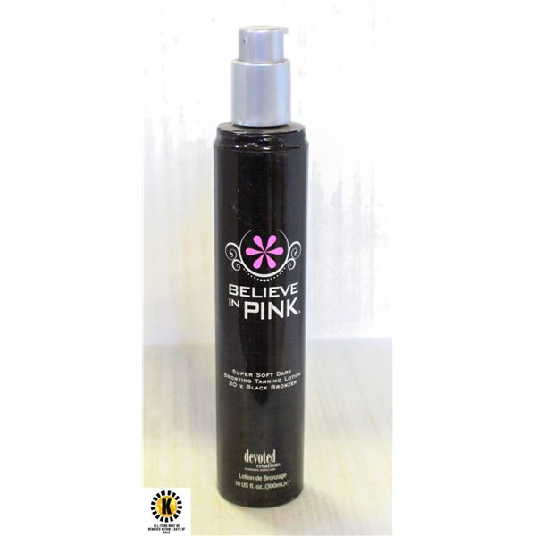 BELIEVE IN PINK 30X BLACK BRONZER 300 ML.