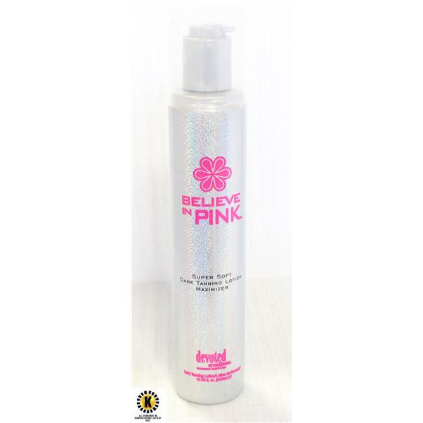 BELIEVE IN PINK SUPER SOFT  LOTION MAXIMIZER .