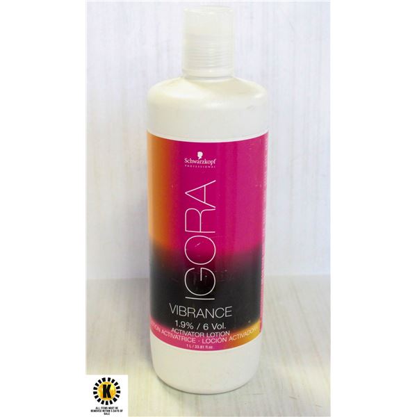 GORA VIBRANCE ACTIVATOR LOTION 1 L.