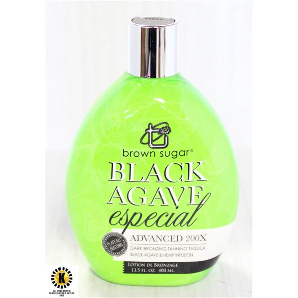 BROWN SUGAR BLACK AGAVE ESPECIAL 200X BRONZER