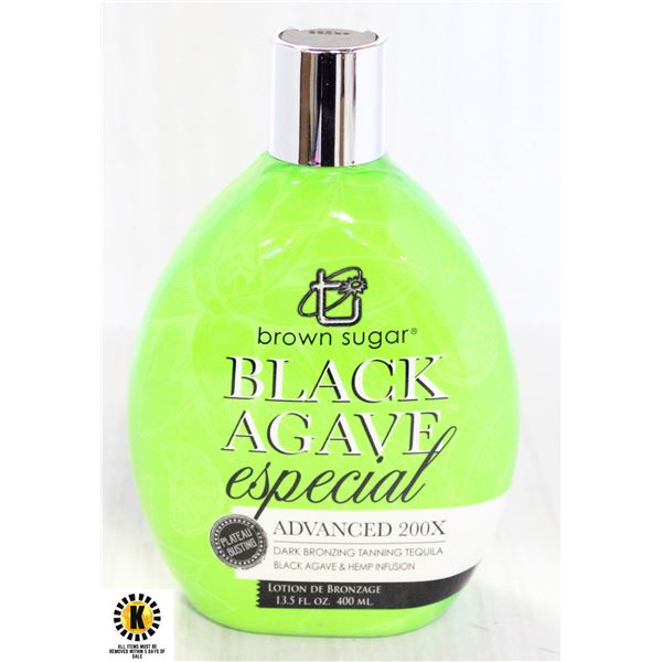 BROWN SUGAR BLACK AGAVE ESPECIAL 200X BRONZER