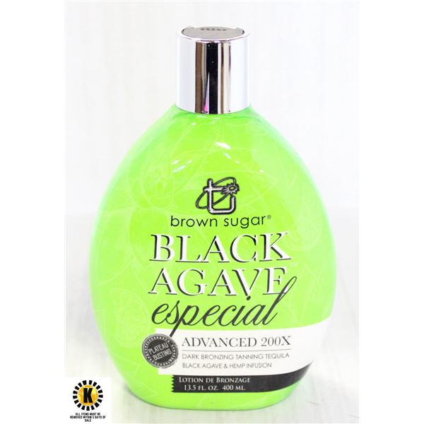 BROWN SUGAR BLACK AGAVE ESPECIAL 200X BRONZER