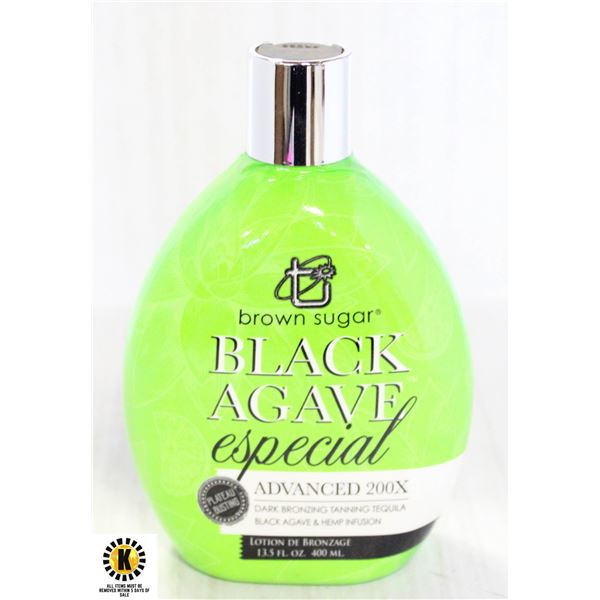 BROWN SUGAR BLACK AGAVE ESPECIAL 200X BRONZER