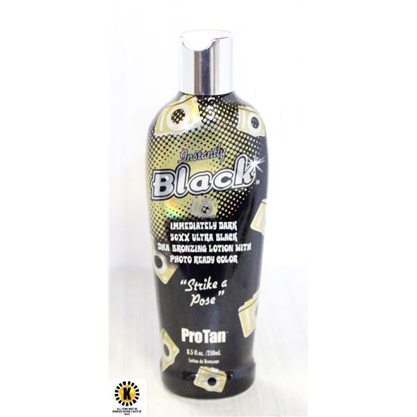 INSTANTLY BLACK 50XX ULTRA BLACK LOTION 250 ML.