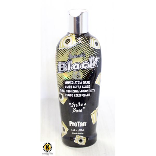 INSTANTLY BLACK 50XX ULTRA BLACK LOTION 250 ML.