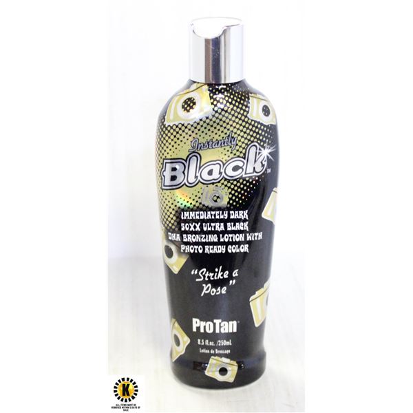 INSTANTLY BLACK 50 XX ULTRA BLACK LOTION 250 ML.