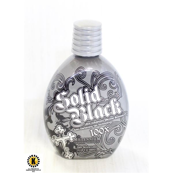 SOLID BLACK 100X DARK TANNING LOTION 400 ML