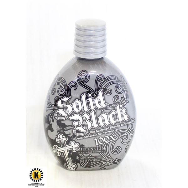 SOLID BLACK 100X DARK TANNING LOTION 400 ML