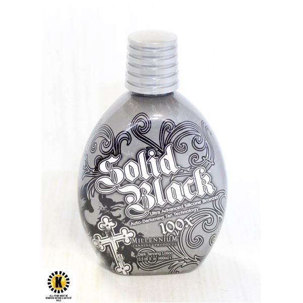 SOLID BLACK 100X DARK TANNING LOTION 400 ML