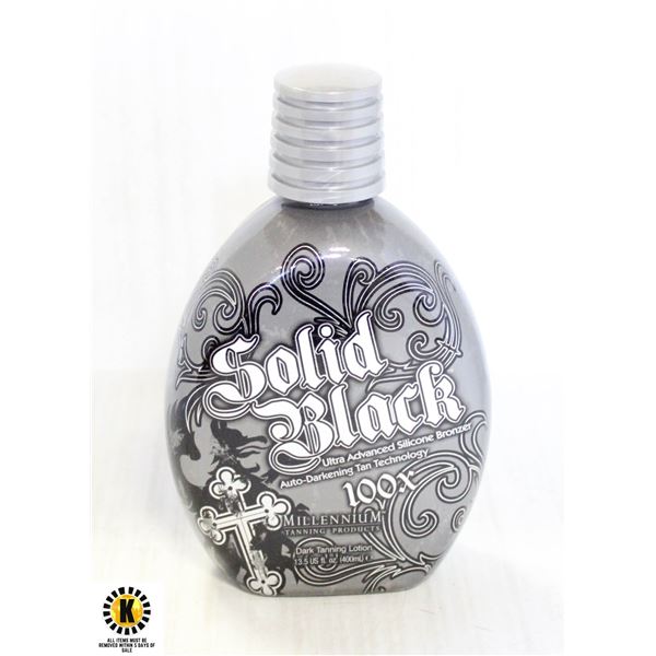 SOLID BLACK 100X DARK TANNING LOTION 400 ML