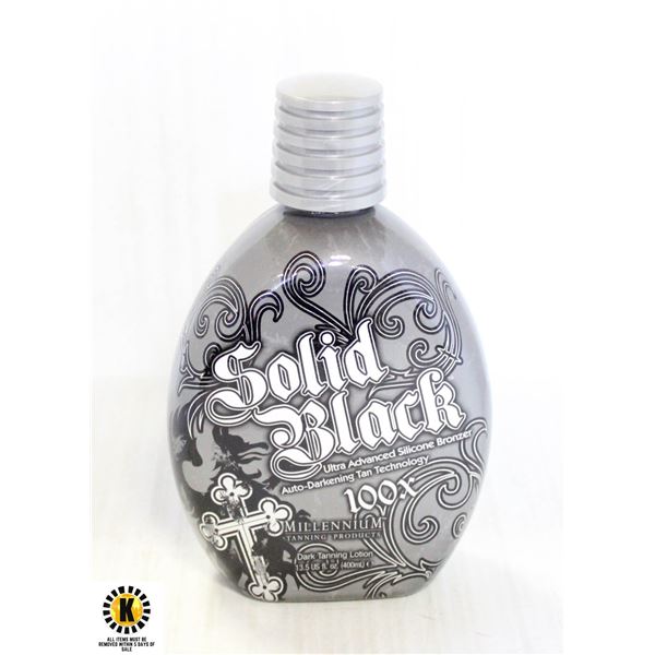 SOLID BLACK 100X DARK TANNING LOTION 400 ML