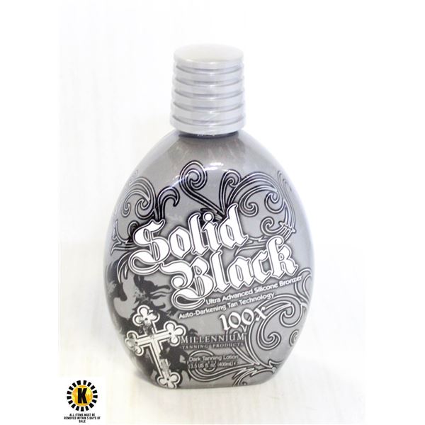 SOLID BLACK 100X DARK TANNING LOTION 400 ML