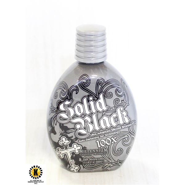 SOLID BLACK 100X DARK TANNING LOTION 400 ML