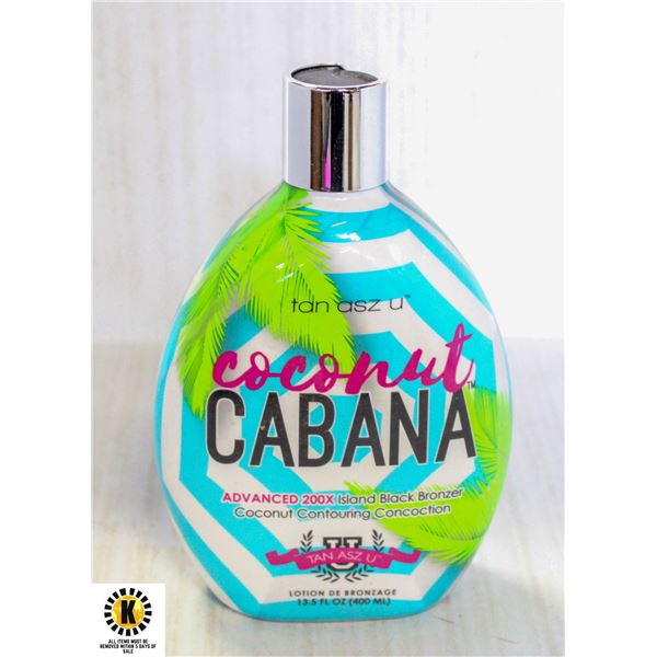 COCONUT CABANA ADVANCED 200X BLACK BRONZER 400ML.