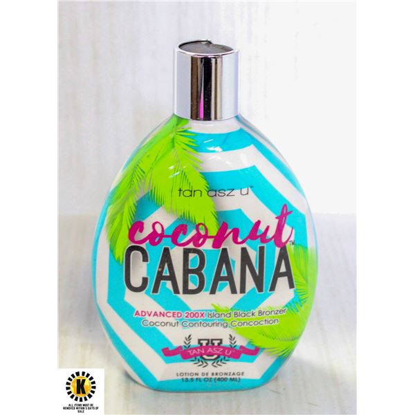 COCONUT CABANA ADVANCED 200X BLACK BRONZER 400ML.