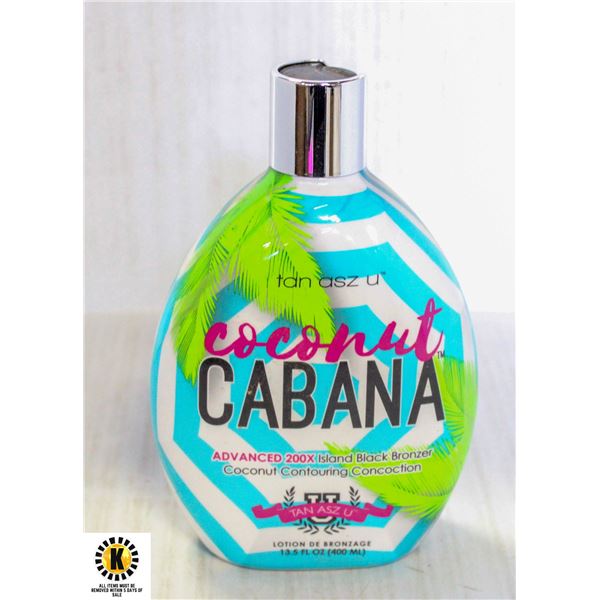 COCONUT CABANA ADVANCED 200X BLACK BRONZER 400ML.