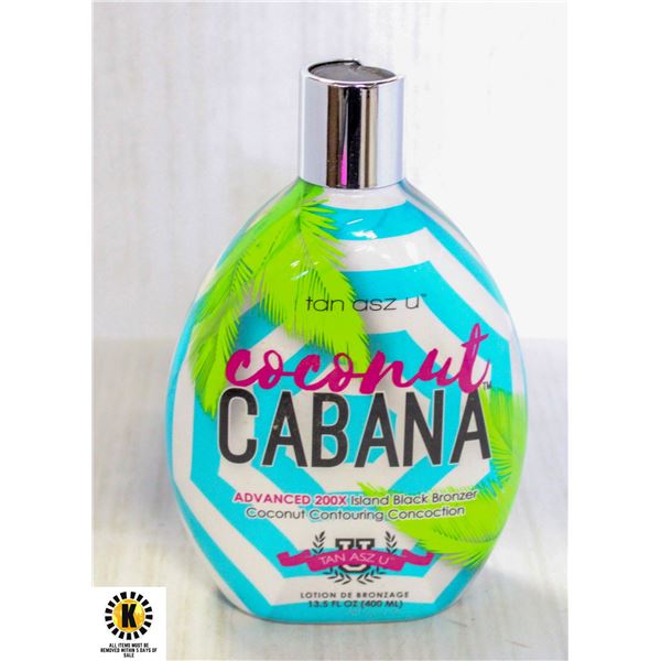 COCONUT CABANA ADVANCED 200X BLACK BRONZER 400ML.