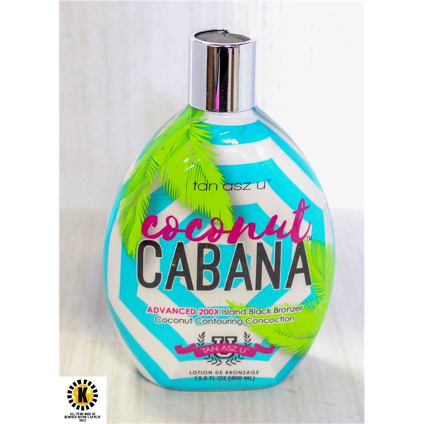 COCONUT CABANA ADVANCED 200X BLACK BRONZER 400ML.