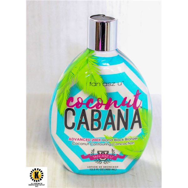 COCONUT CABANA ADVANCED 200X BLACK BRONZER 400ML.