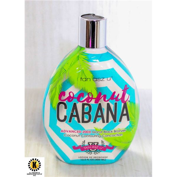 COCONUT CABANA ADVANCED 200X BLACK BRONZER 400ML.