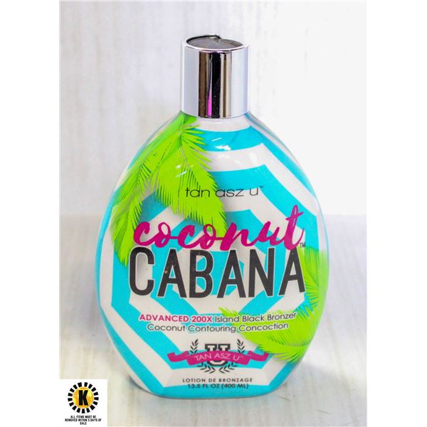 COCONUT CABANA ADVANCED 200X BLACK BRONZER 400ML.