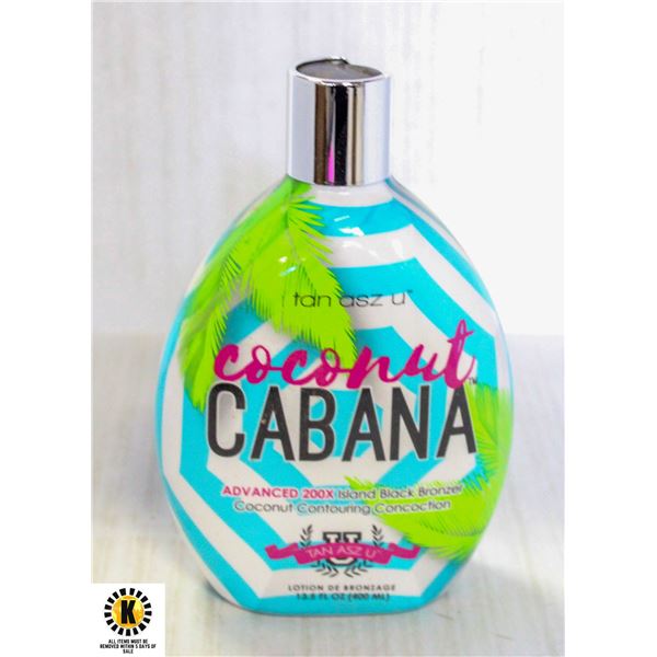 COCONUT CABANA ADVANCED 200X BLACK BRONZER 400ML.