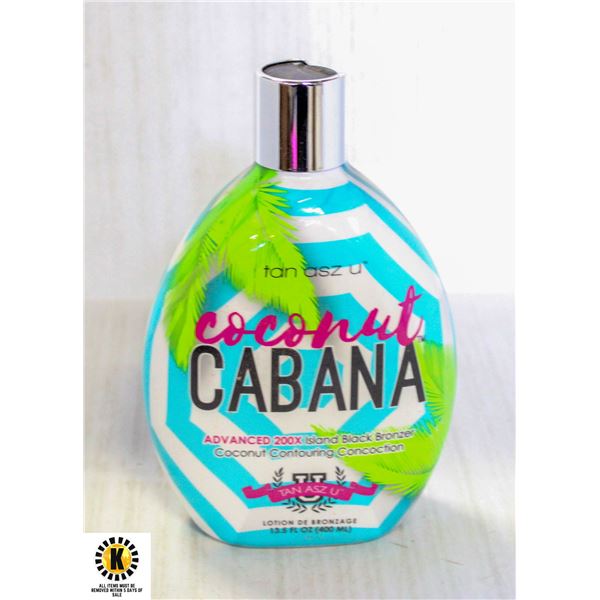 COCONUT CABANA ADVANCED 200X BLACK BRONZER 400ML.