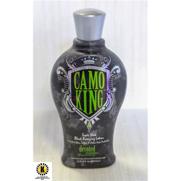 CAMO KING SUPER SLEEK BLACK BRONZING LOTION