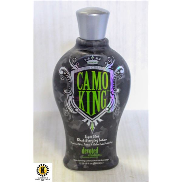 CAMO KING SUPER SLEEK BLACK BRONZING LOTION