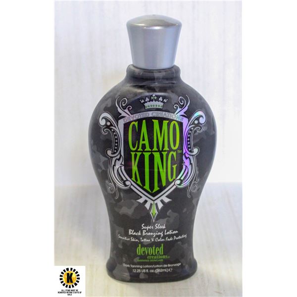 CAMO KING SUPER SLEEK BLACK BRONZING LOTION