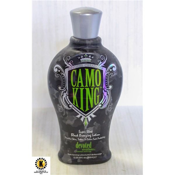 CAMO KING SUPER SLEEK BLACK BRONZING LOTION