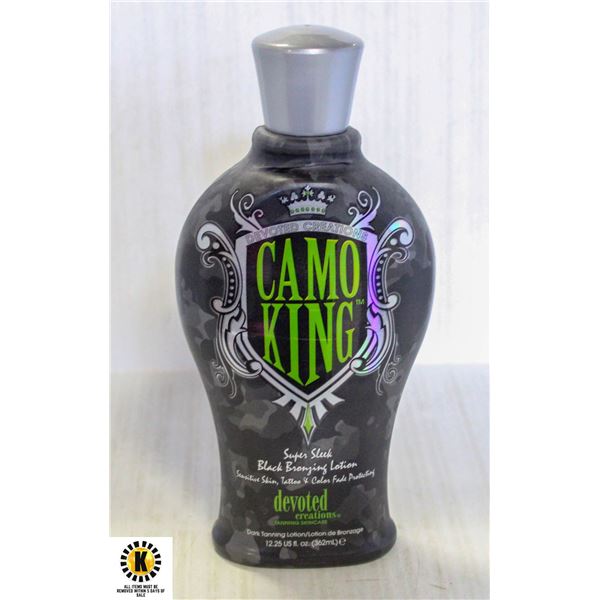 CAMO KING SUPER SLEEK BLACK BRONZING LOTION