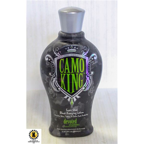 CAMO KING SUPER SLEEK BLACK BRONZING LOTION