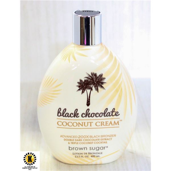 BLACK CHOCOLATE COCONUT CREAM 200X BRONZER