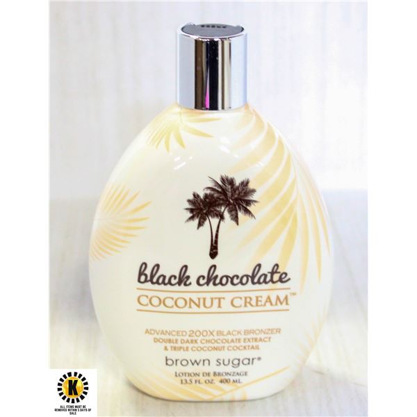 BLACK CHOCOLATE COCONUT CREAM 200X BRONZER