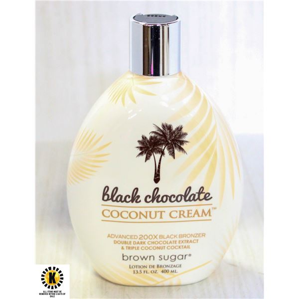 BLACK CHOCOLATE COCONUT CREAM 200X BRONZER