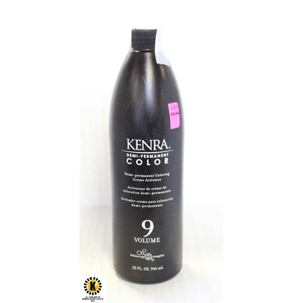 KENRA DEMI-PERMANENT COLOR CREME ACTIVATOR 9 VOL