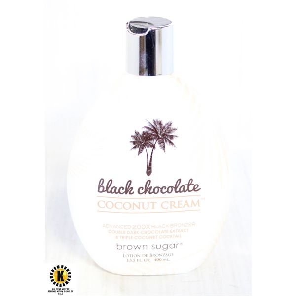 BLACK CHOCOLATE COCONUT CREAM ADVANCED 200X BRONZR