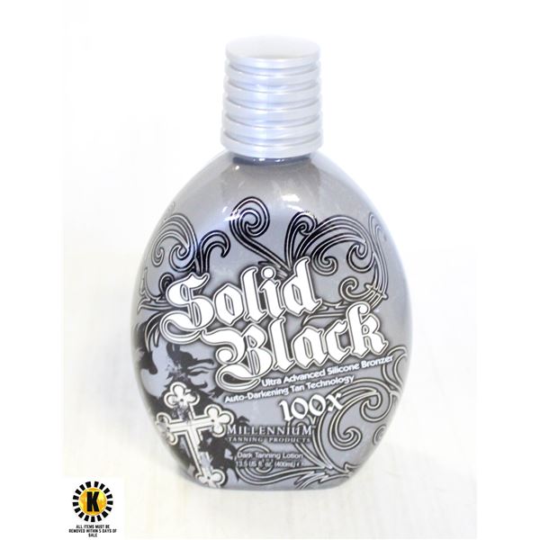 SOLID BLACK 100X DARK TANNING LOTION