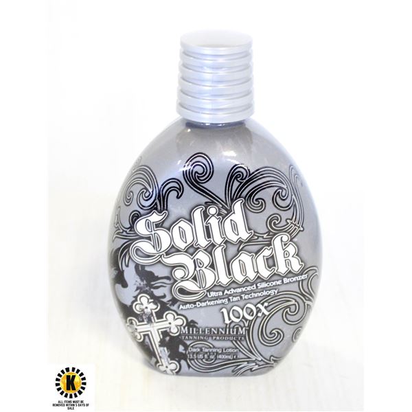 SOLID BLACK 100X DARK TANNING LOTION